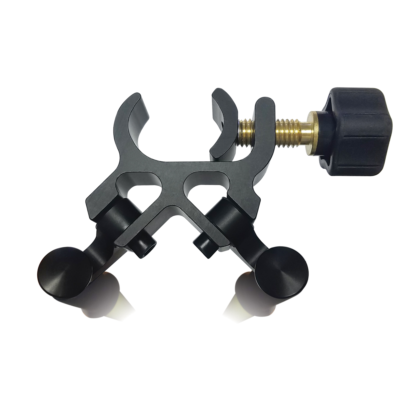 Thumb-Release Anti-Crush Bipod, Flo-Yellow Aluminum Picture