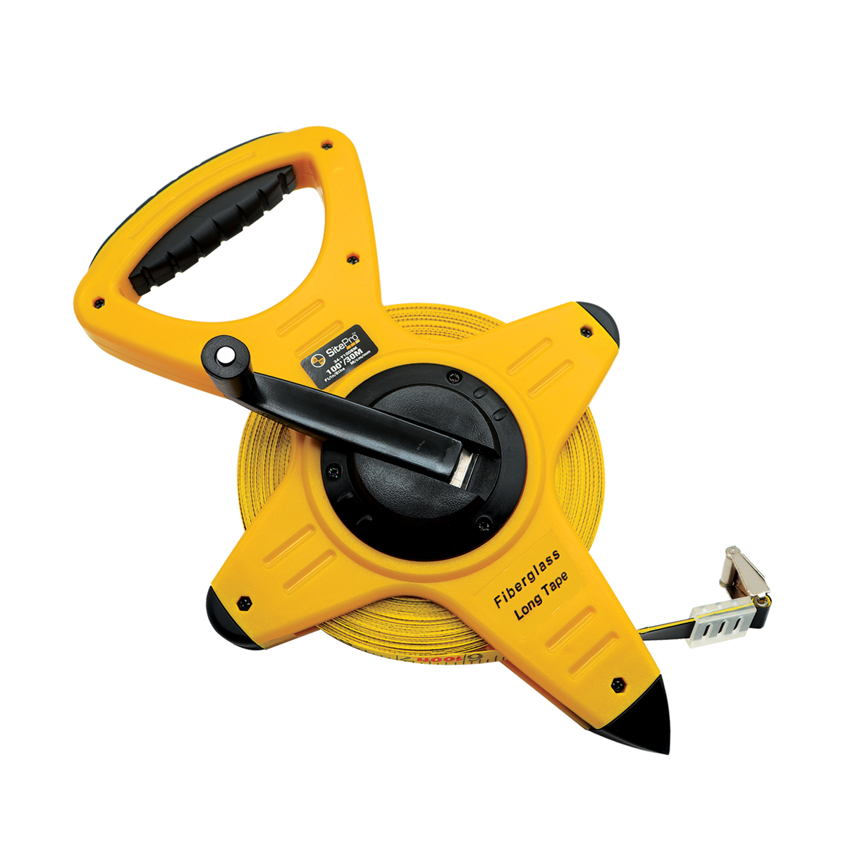 100 Ft/30M Fiberglass Tape with Dual Sided 8ths/cm Grads Picture