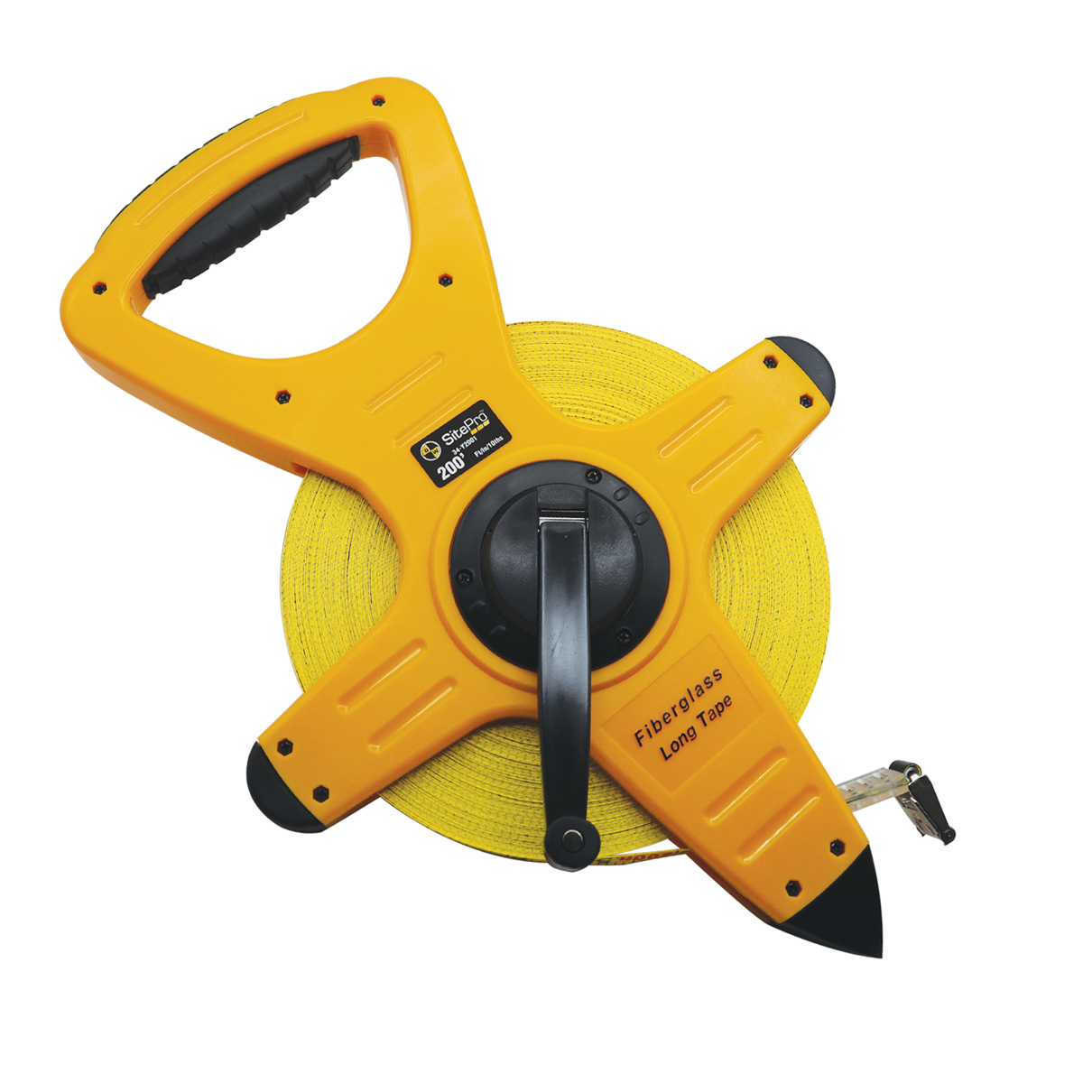 200 Ft Fiberglass Dual-Sided Tape with 10ths Grads Picture