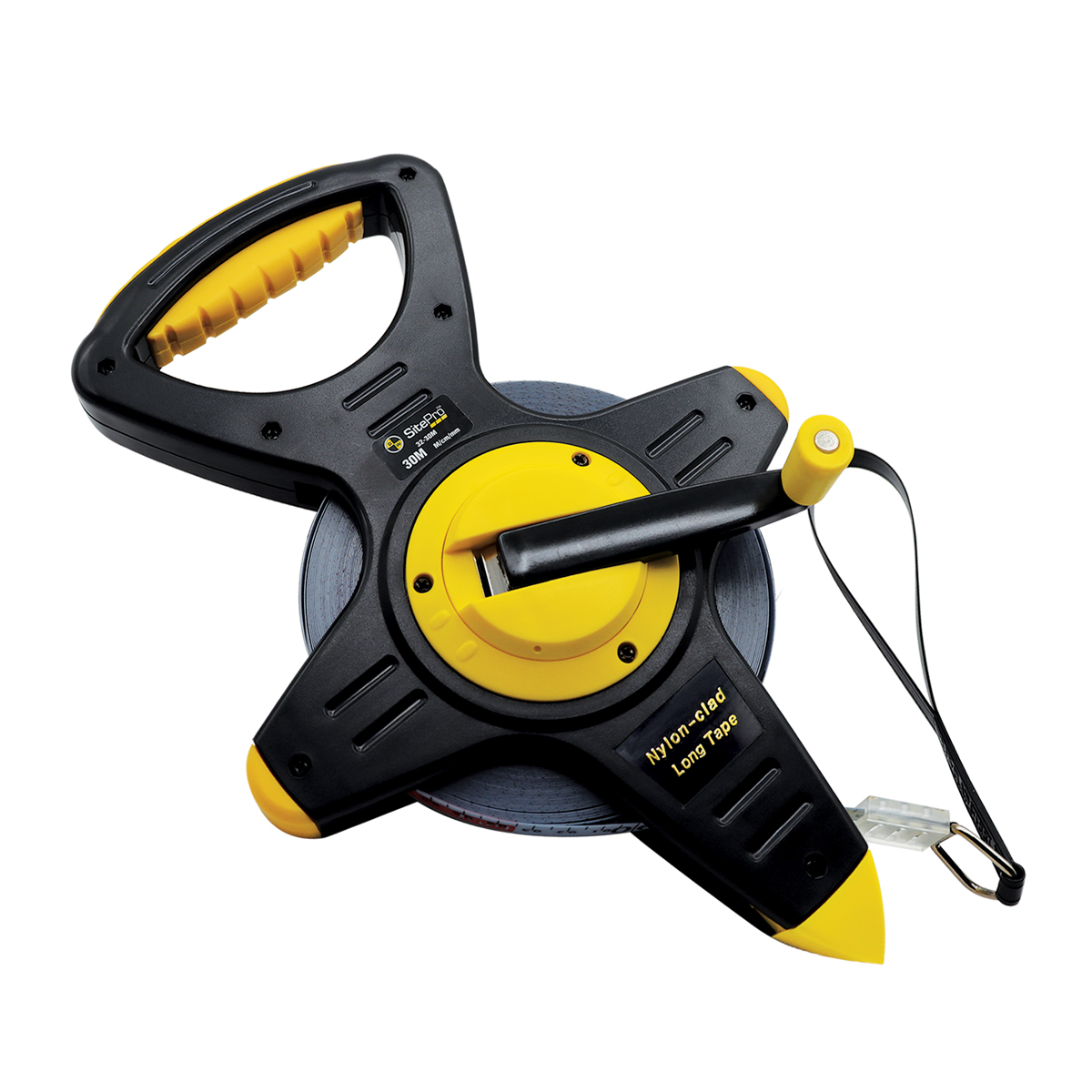 30M  Nyclad Steel Dual-Sided Tape with cm/mm Grads Picture